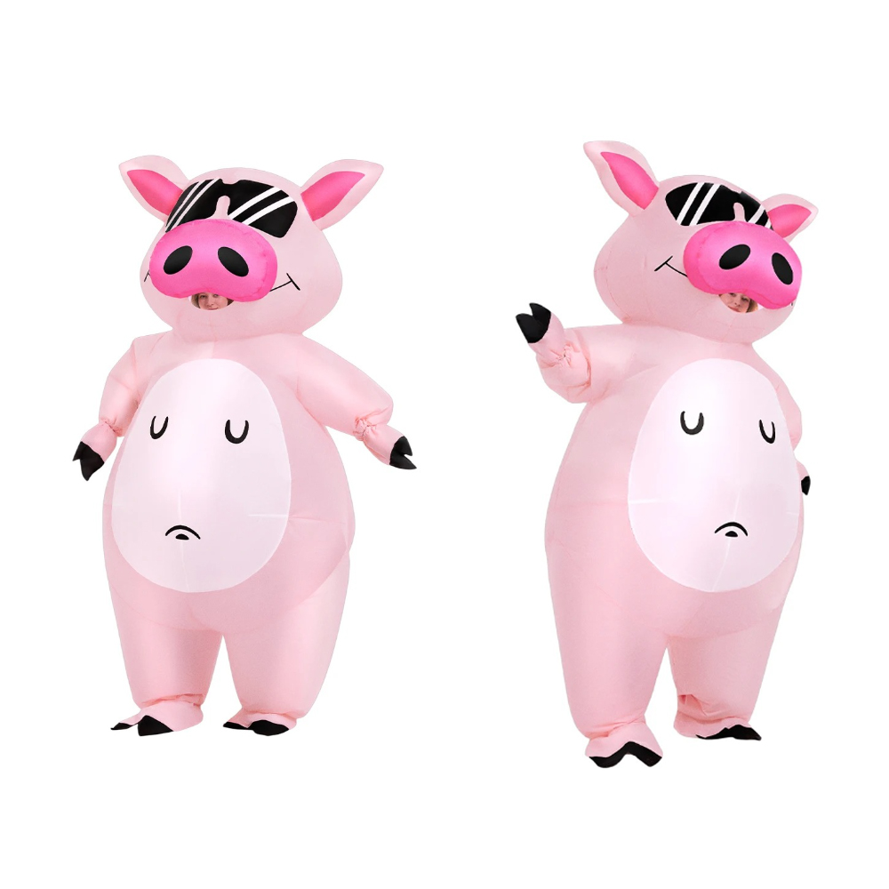 Cartoon Animal Piglet Inflatab - Anime Cosplay Ladies review and price