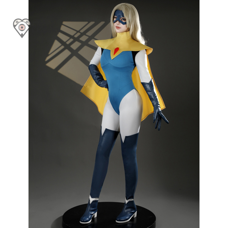 Blonde Blazer Game Dispatch Co - Anime Cosplay Jumpsuit review and price