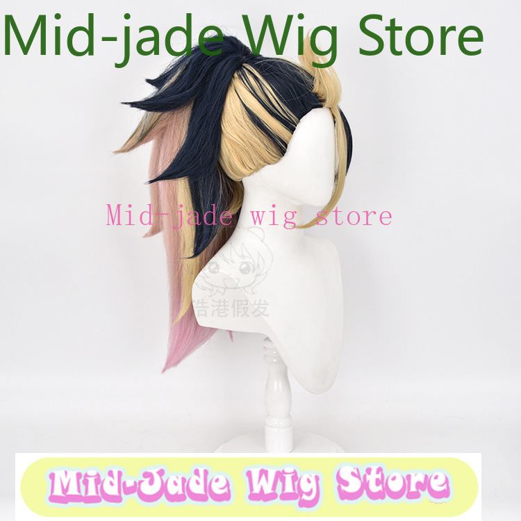 LOL KDA Akali Cosplay Wig Navy - Anime Cosplay Blue Hair review and price