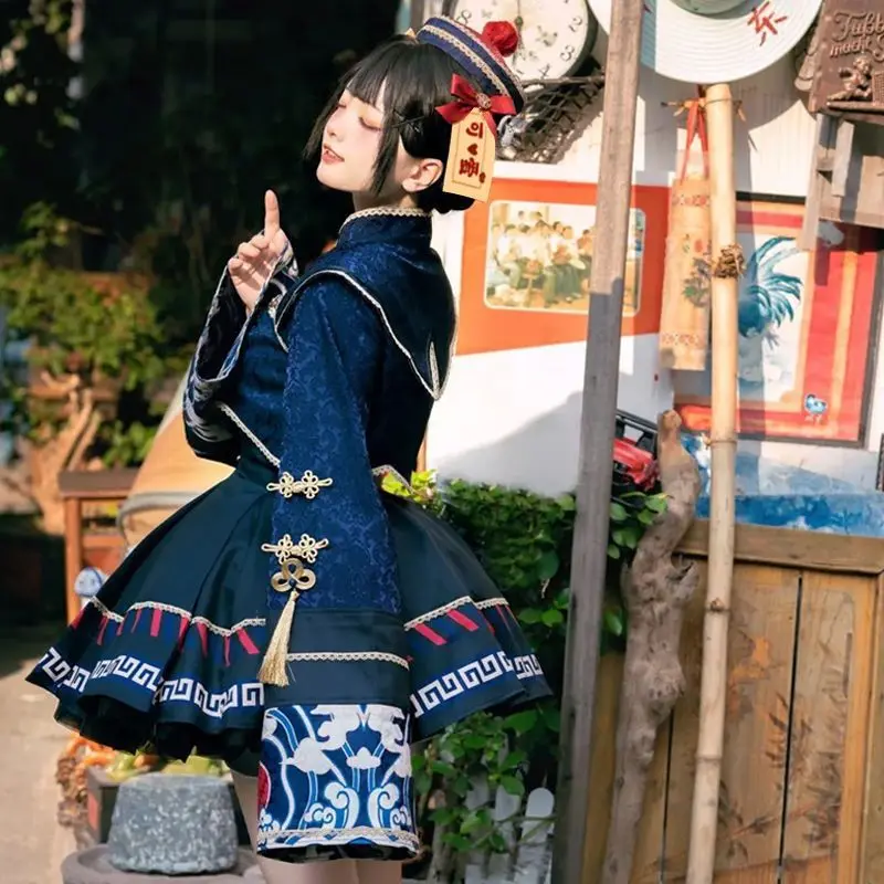 Lolita Chinese Style Sweet Dre - Anime Cosplay Ladies review and price