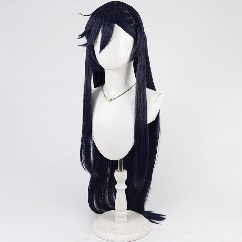 Brunhilde Cosplay Wig Record o - Anime Cosplay Blue Hair review and price