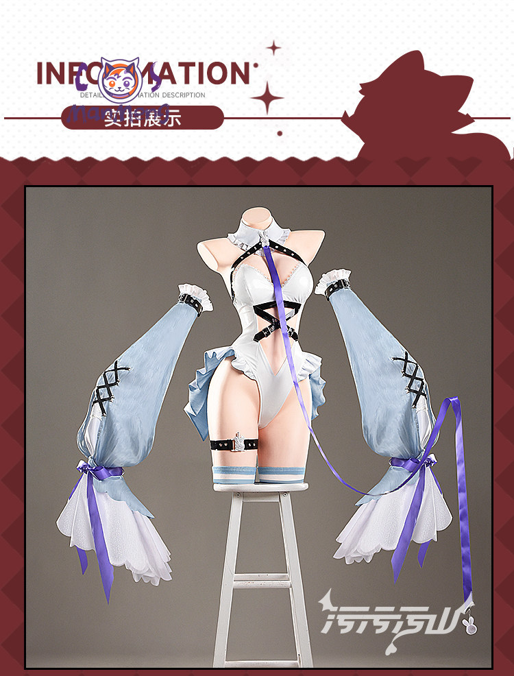 USS Anchorage Anime Azur Lane  - Anime Cosplay Jumpsuit review and price