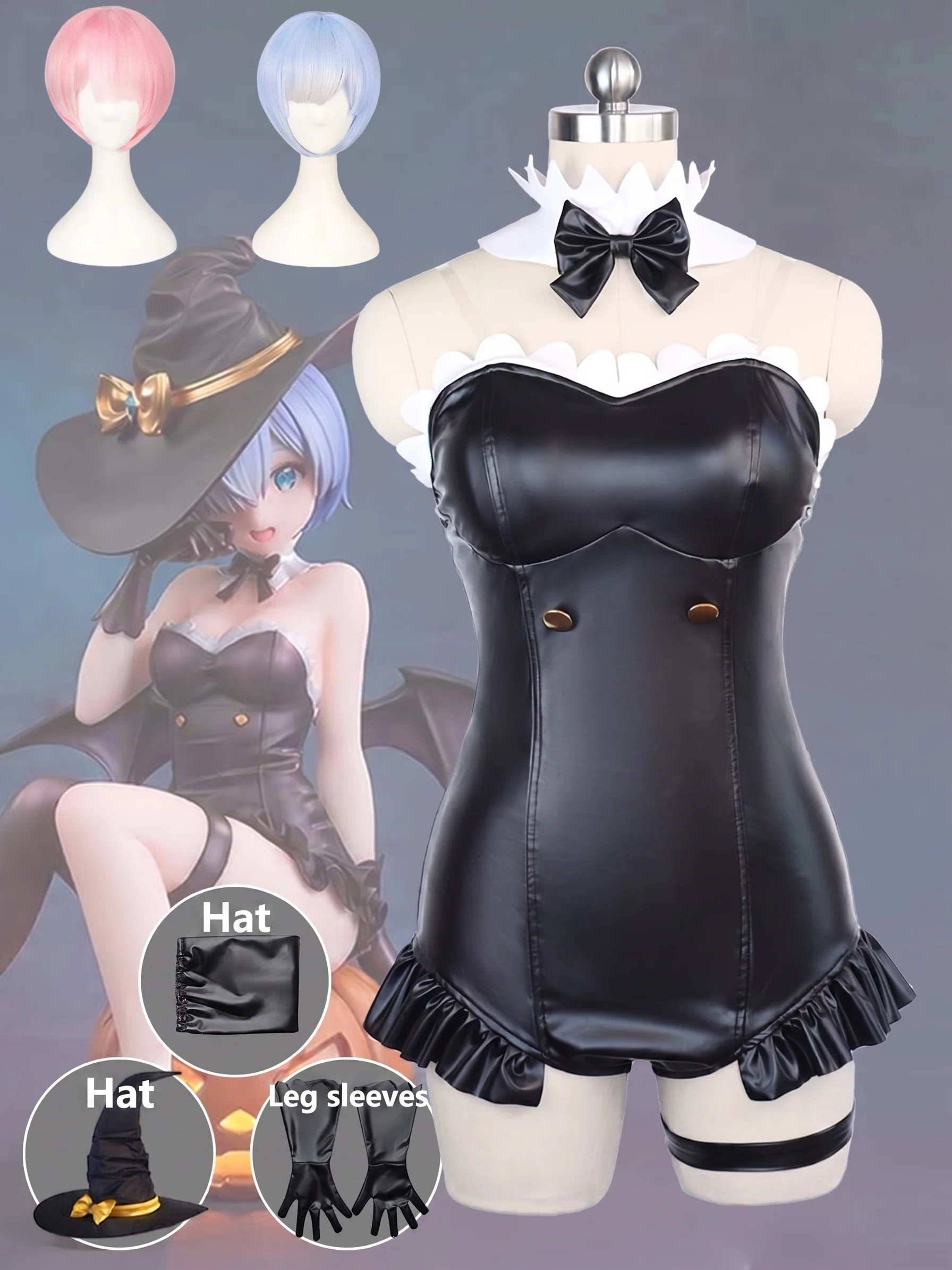 2026 Re:Zero Rem Cosplay Costu - Anime Cosplay Jumpsuit review and price
