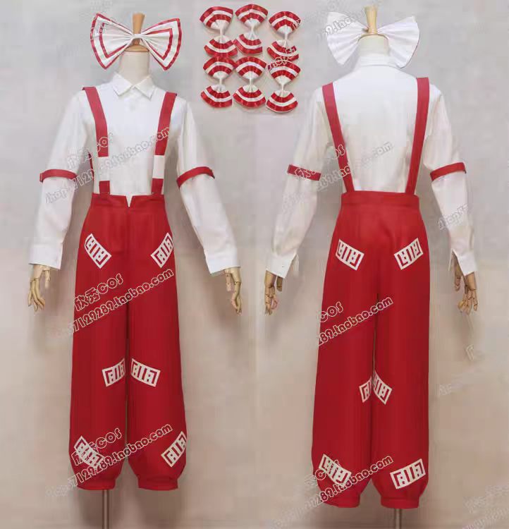 Fujiwara no Mokou Touhou Cospl - Anime Cosplay Jumpsuit review and price